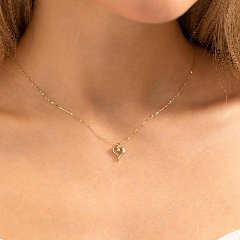 Ieftop Valentines Birthday Gifts for Women Teen Girls - Dainty 14K Gold/Silver Plated Cute Heart Handmade Disc Circle Bee Choker Adjustable Necklace for Women Teenage Girl Trendy Jewelry - Image 2
